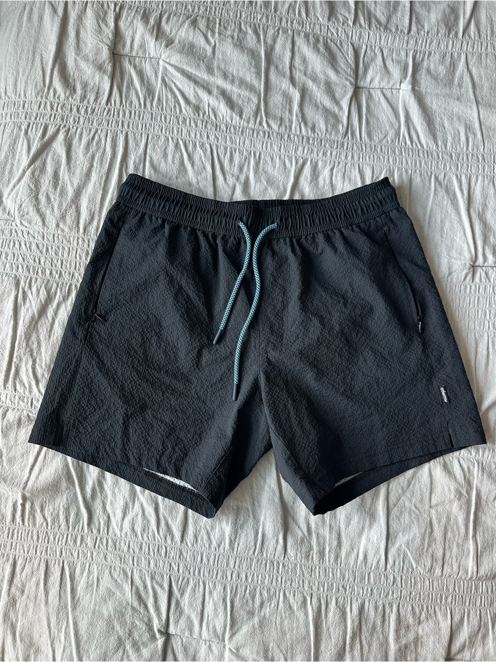 maamgic Men's Black Swim Trunks